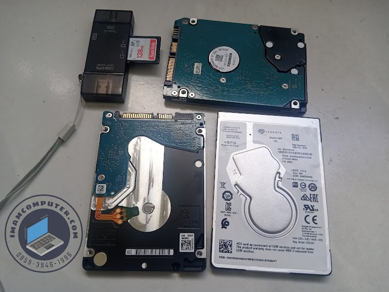 Jasa Recovery Data Makassar | Bad Sector, terhapus, terformat, partisi hilang - IMAM COMPUTER